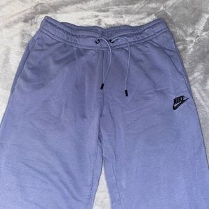purple nike joggers